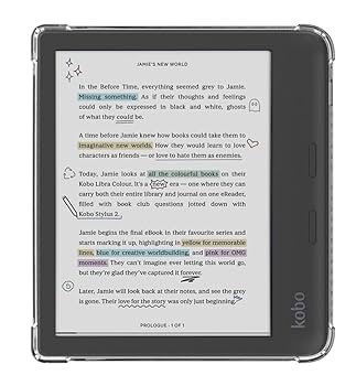 kobo libra colour カバー付きセット Amazon.com: Kobo Libra Colour Black eReader with Case Bundle